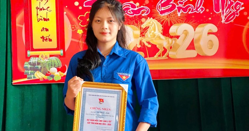 Nữ sinh "3 tốt" trưởng thành từ nỗ lực và trách nhiệm