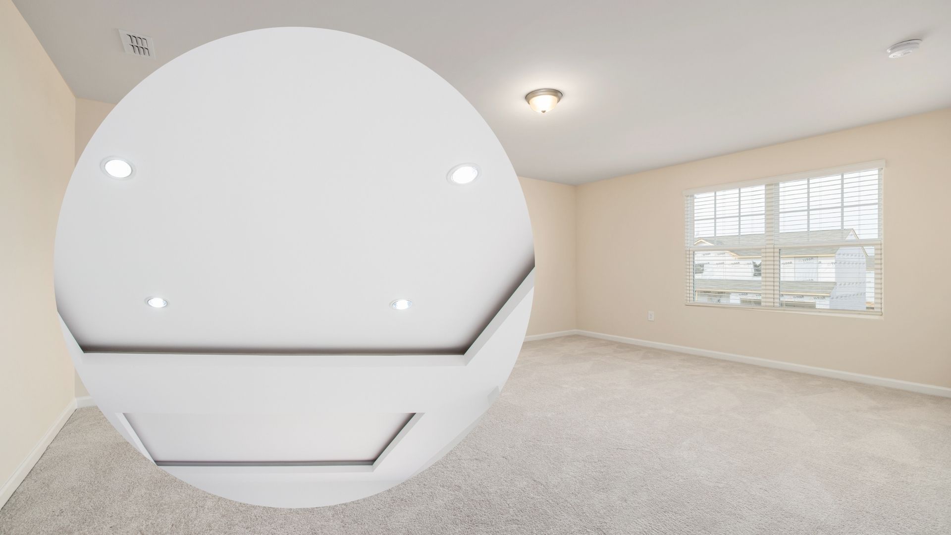 합리적인 천장 디자인은 생활 공간의 스타일과 깊이를 형성하는 데 기여합니다. 그래픽: 탄탄