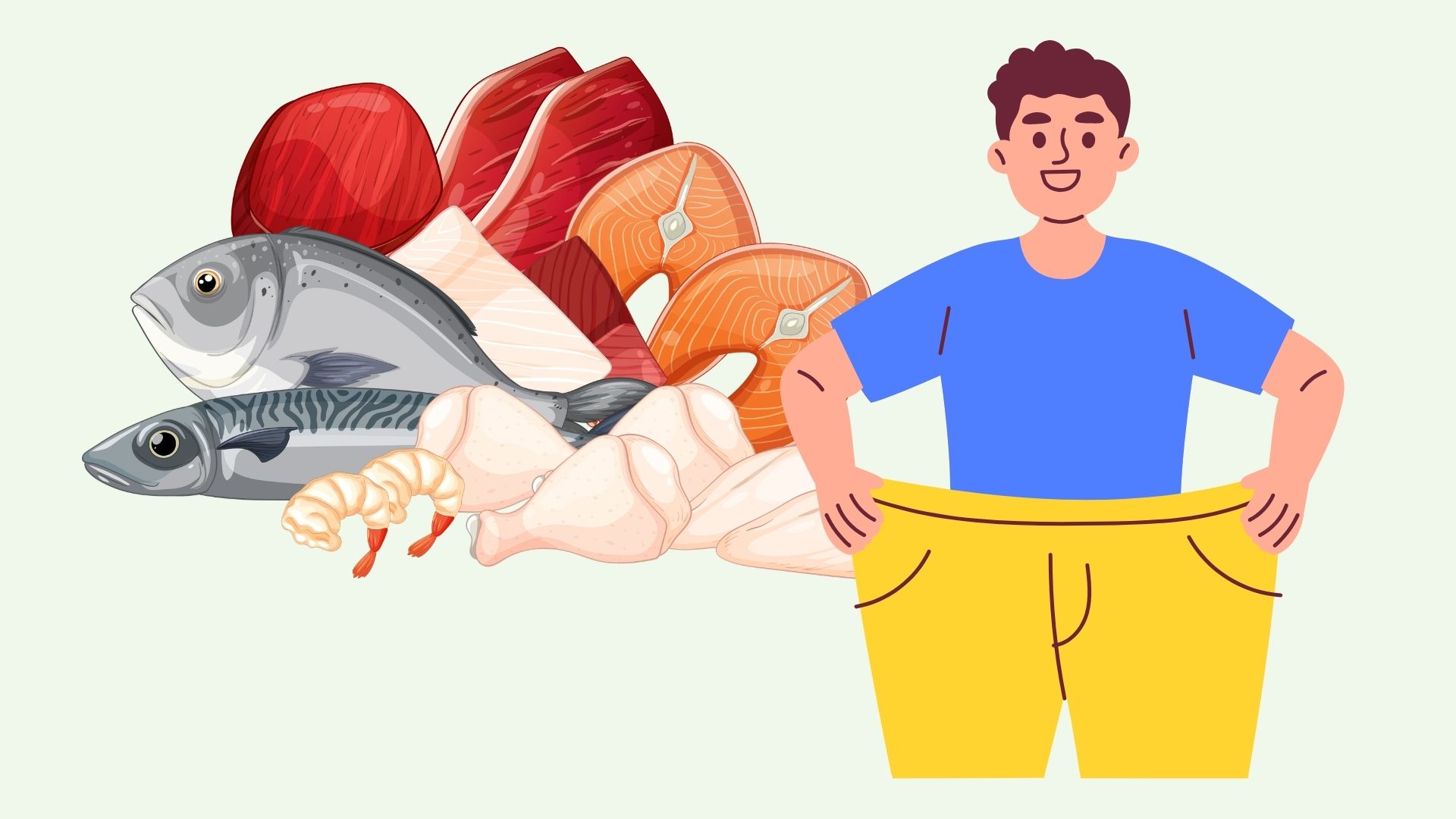 Weight loss with a whole meat diet needs to be understood correctly to avoid harming health. Graphics: Linh Dan
