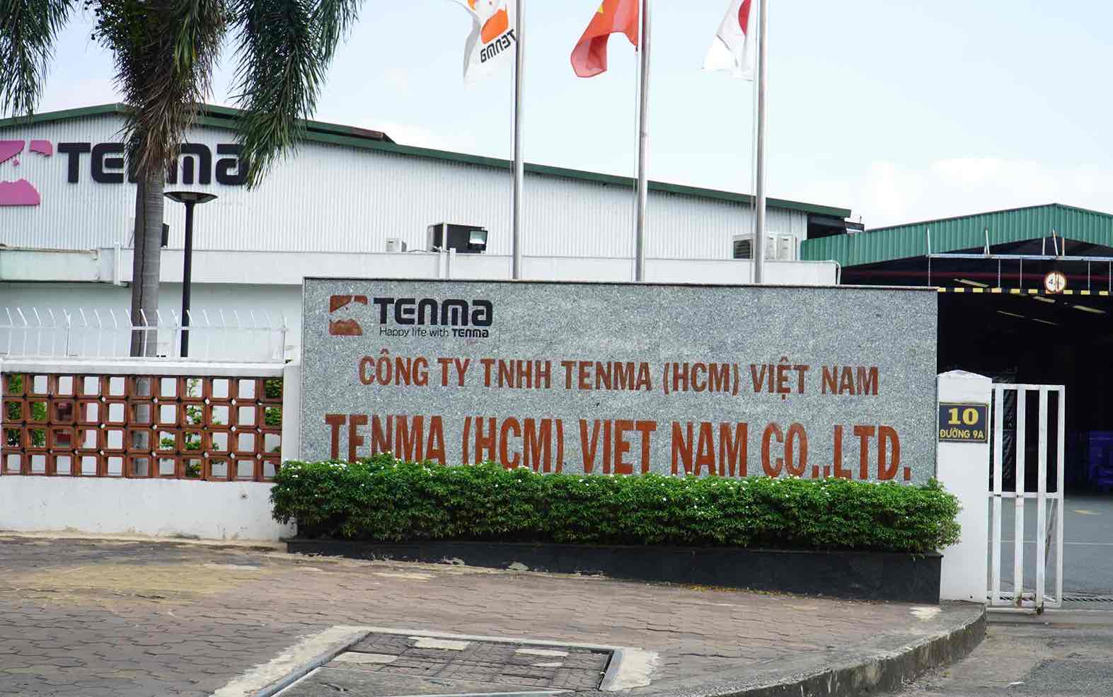 El sindicato de base de Tenma Co., Ltd. (HCM) Vietnam demanda exigiendo que la empresa pague una bonificación de Tet de al menos 1 mes de salario. Foto: HAC
