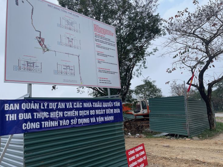 Flooding treatment project in Resco, Ecohome, Tay Ho Tay, Doan Ngoai Giao, Ciputra urban areas... Photo: Hoai Anh