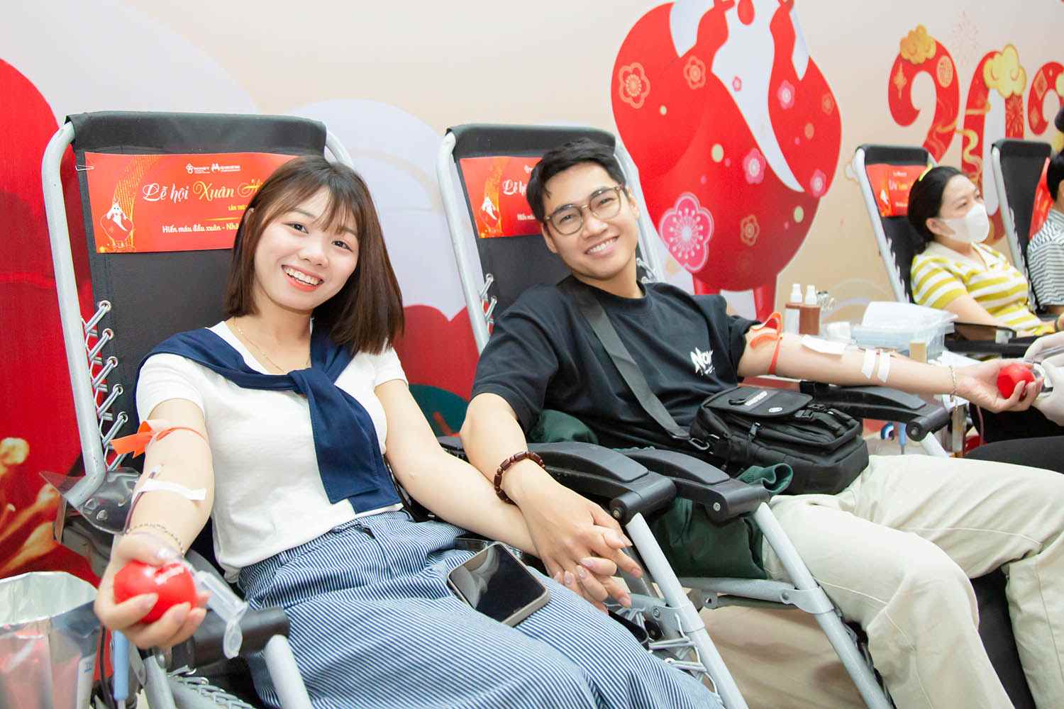 Nearly 10,000 units of blood are expected to be received at the 2026 Red Spring Festival. Photo: Gia Thang