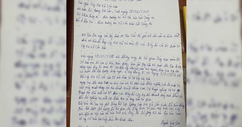 Thanh niên mất tiền trước nhập ngũ, được công an hỗ trợ tìm lại