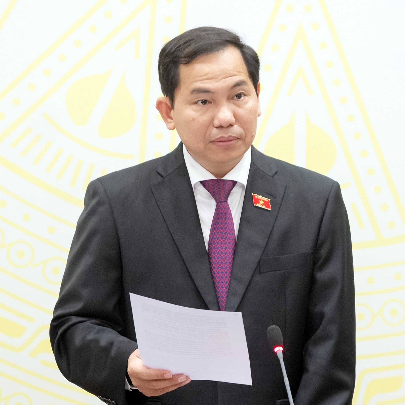 Ủy viên Trung ương Đảng, Tổng Thư ký Quốc hội, Chủ nhiệm Văn phòng Quốc hội, Chánh Văn phòng Hội đồng Bầu cử quốc gia Lê Quang Mạnh cho biết thành công của cuộc bầu cử quyết định trực tiếp chất lượng “đầu vào” của Quốc hội. Ảnh: Phạm Thắng.