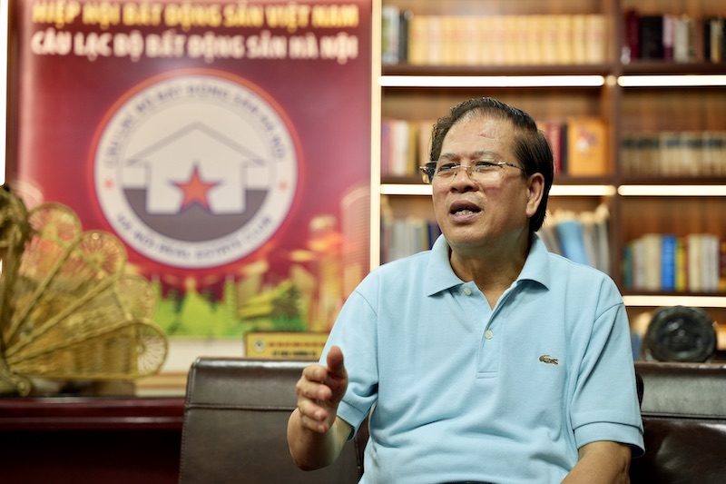 Ông Nguyễn Thế Điệp - Chuyên gia bất động sản, Phó Chủ tịch Câu lạc bộ BĐS Hà Nội. Ảnh: Nhóm PV 