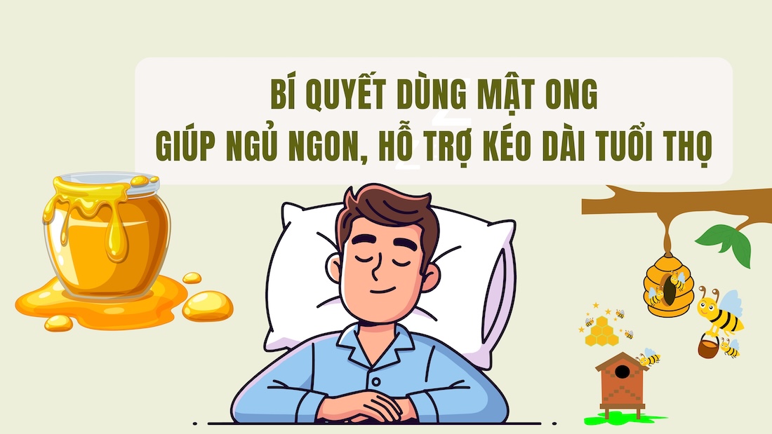 Secrets to using honey to help sleep well and support longevity