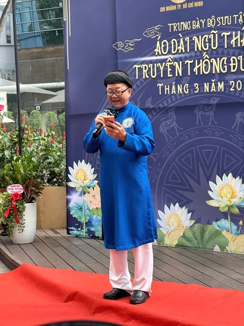 Nhà thiết kế Hà Văn Lợi. Ảnh: DI PY.