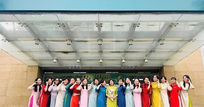 Đoàn viên ngành Ngân hàng hưởng ứng phong trào Áo dài