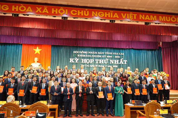 85 delegates were trusted and elected as delegates of the Gia Lai Provincial People's Council of the XIII term, 2026-2031. Photo: Thanh Tuan