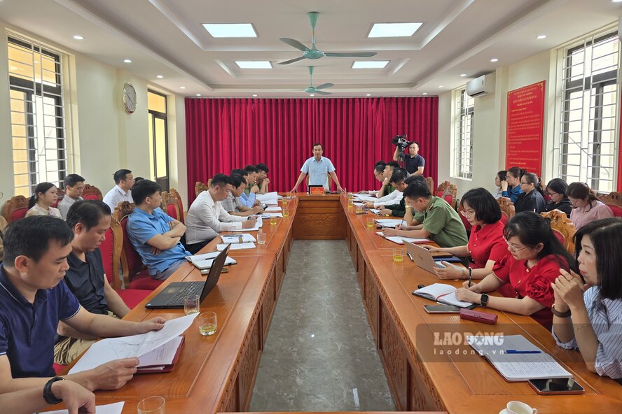 Toàn cảnh buổi họp báo. Ảnh: Tô Công