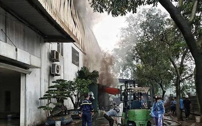 Fire scene. Photo: VNA