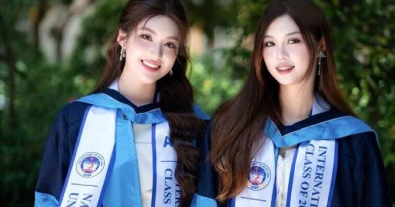 Vẻ đẹp của em song sinh tân Hoa hậu Phan Phương Oanh