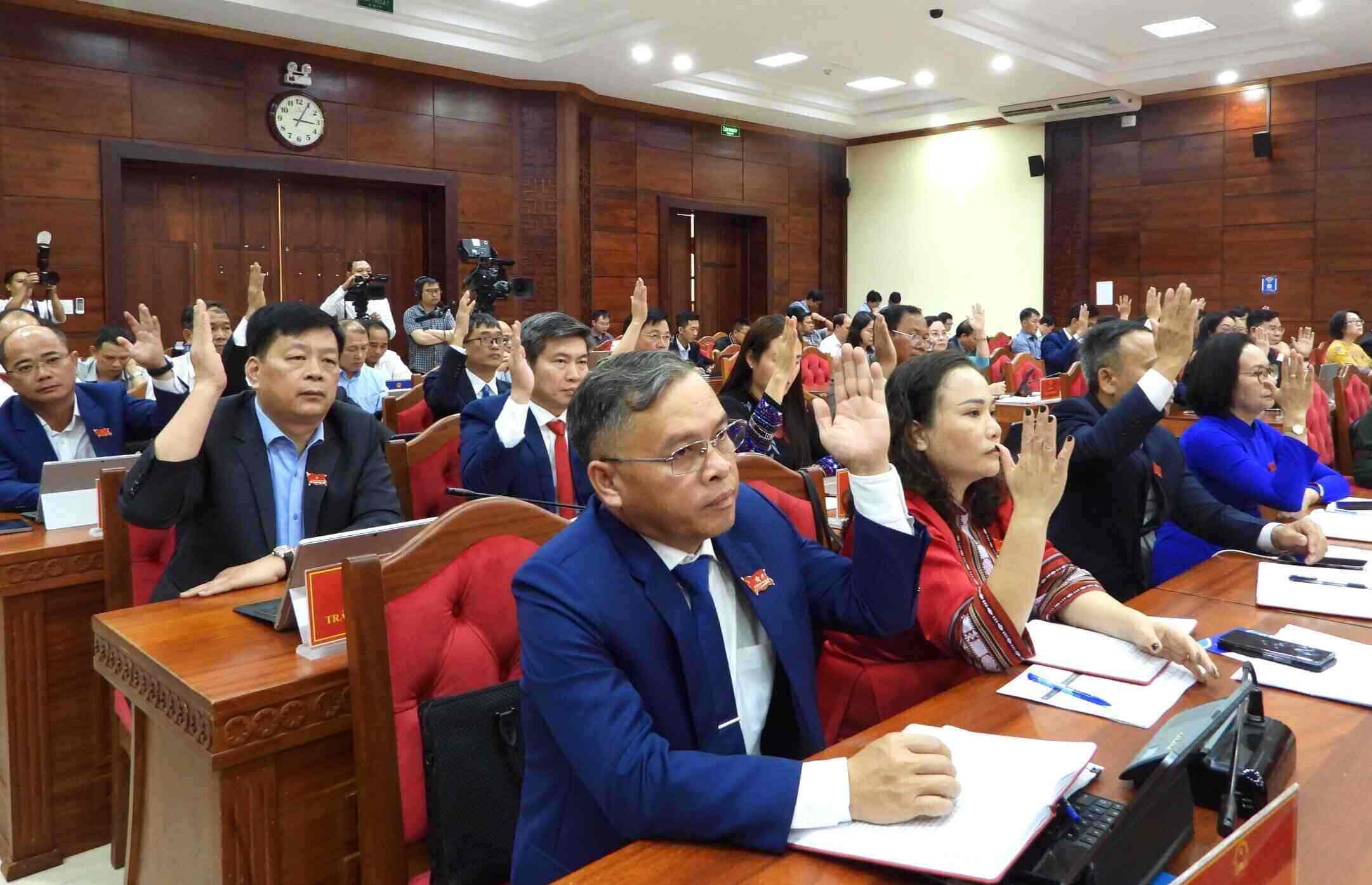 Quang cảnh kỳ họp. Ảnh: Bảo Trung