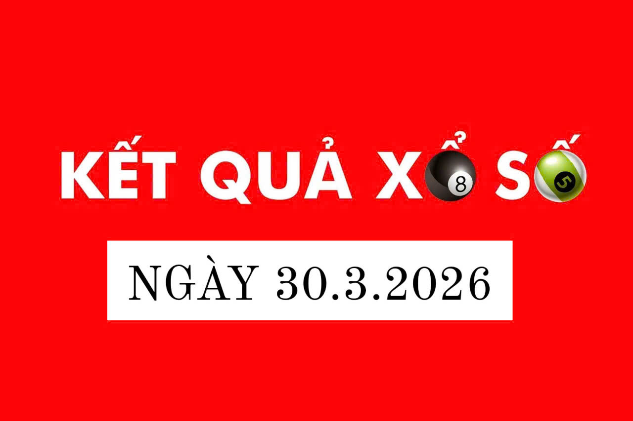 Today's lottery results. Photo: Ha Vy