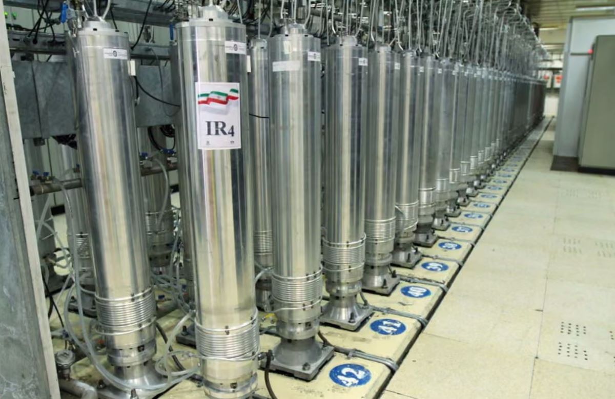 Centrifuges at the Natanz nuclear complex, Iran. Photo: Iran Atomic Energy Organization (AEOI)