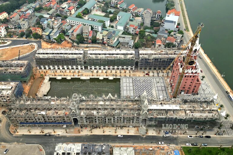 Dự án Khu nhà ở đô thị Tiên Cát - một dự án nhà ở khác tại phường Thanh Miếu. Ảnh: Tô Công