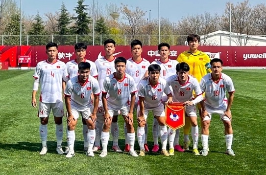 U23 베트남은 승점 1점만 획득했습니다. 사진: VFF