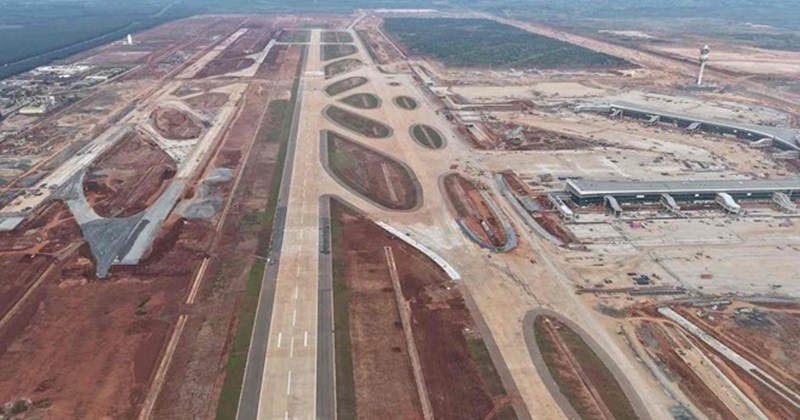 Đường băng số 2 sân bay Long Thành dự kiến xong trước 30/6