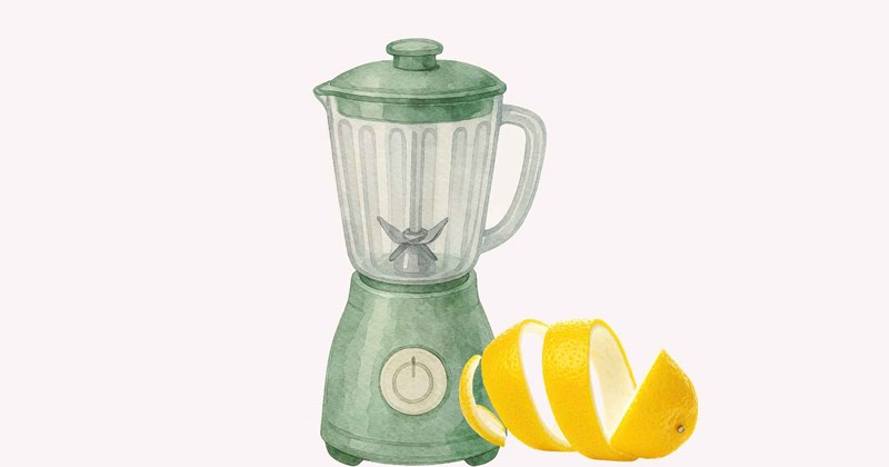Mẹo làm sạch máy xay sinh tố chỉ trong vài phút