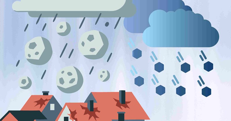Đối phó mưa đá: Cách giảm thiểu thiệt hại