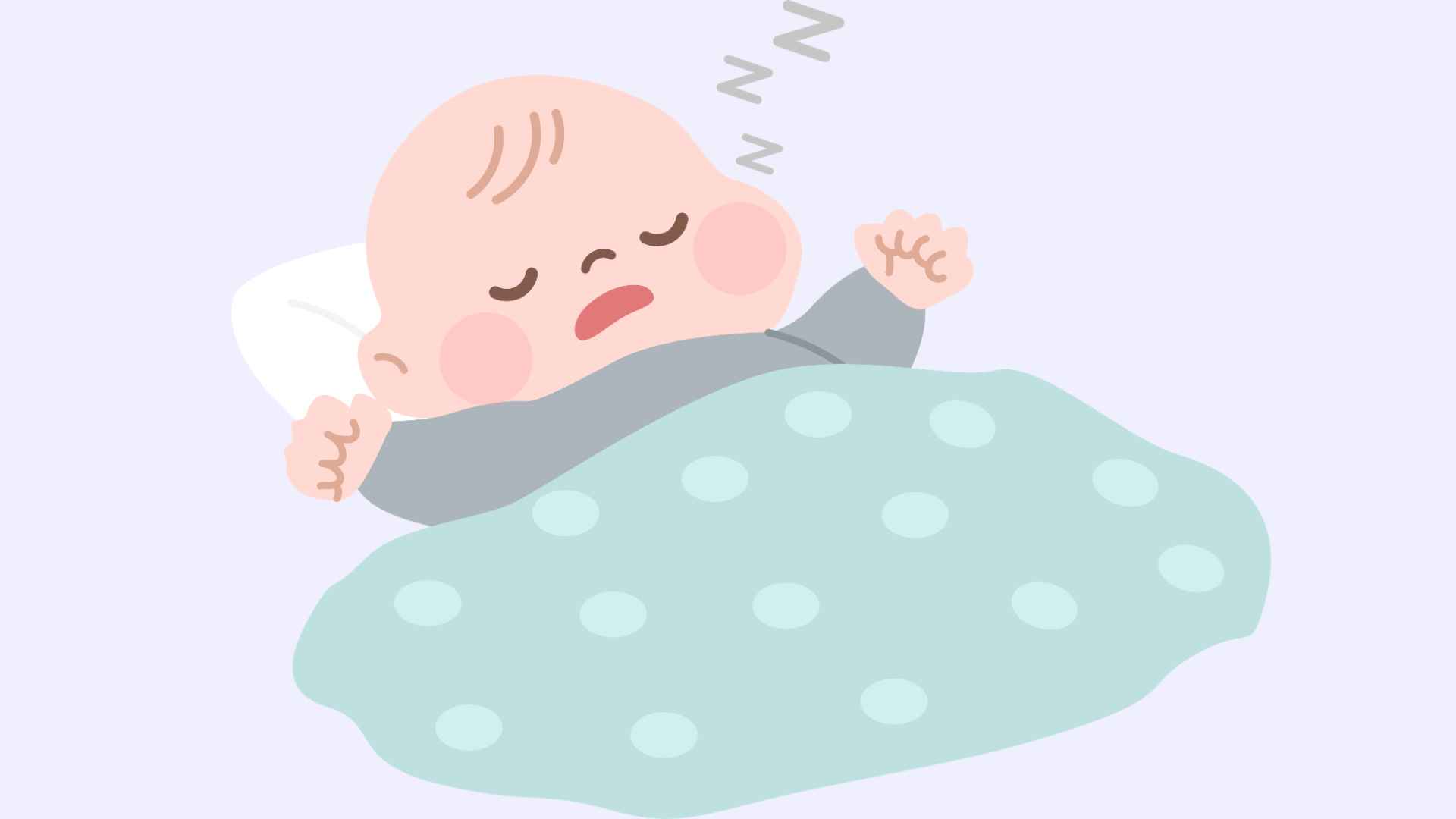 Sleeping posture shows that children have intelligence. Graphic photo: Hoang Loc.