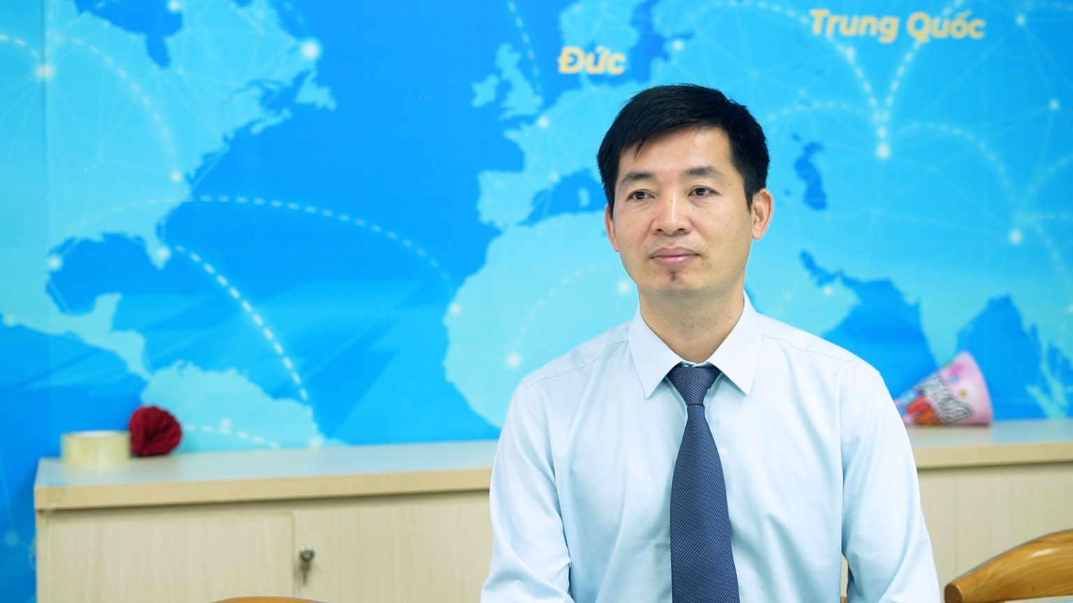 Ông Nguyễn Quang Huy - CEO Khoa Tài chính - Ngân hàng (Trường Đại học Nguyễn Trãi). Ảnh: Trang Anh