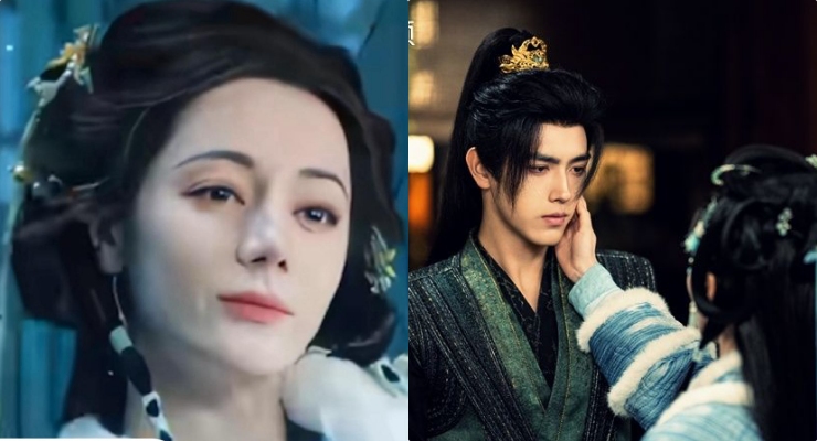 디리러바와 천페이위. 사진: VieON.