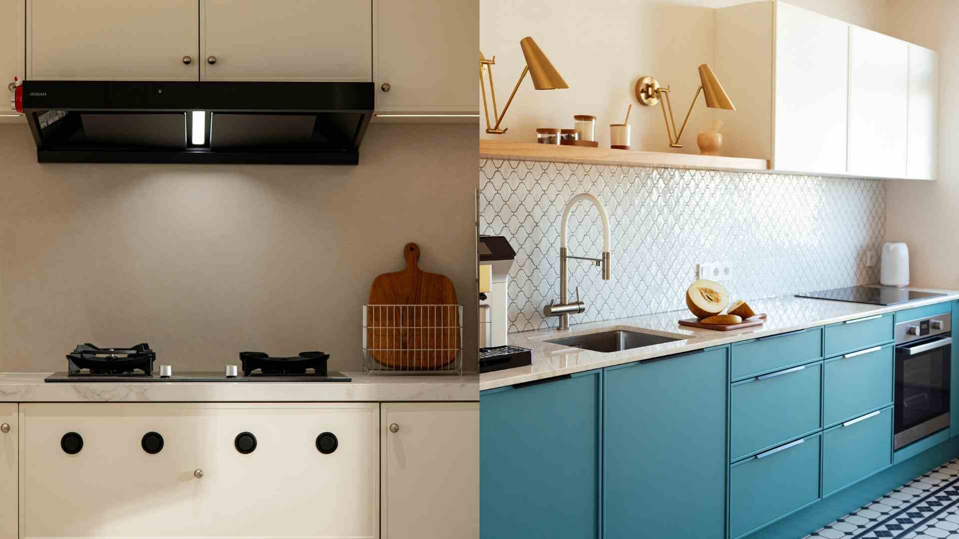 Choosing reasonable materials and designs helps the kitchen be both beautiful and convenient. Graphics: Ha May