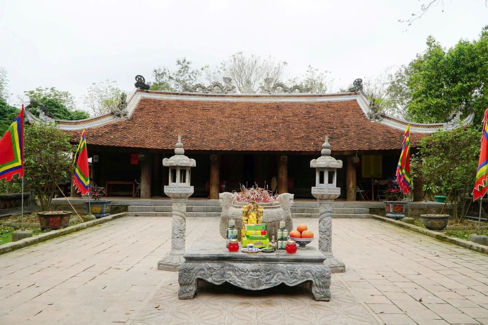 Le Hoan Temple is in Trung Lap village, Xuan Lap commune, Thanh Hoa province. Photo: Quach Du