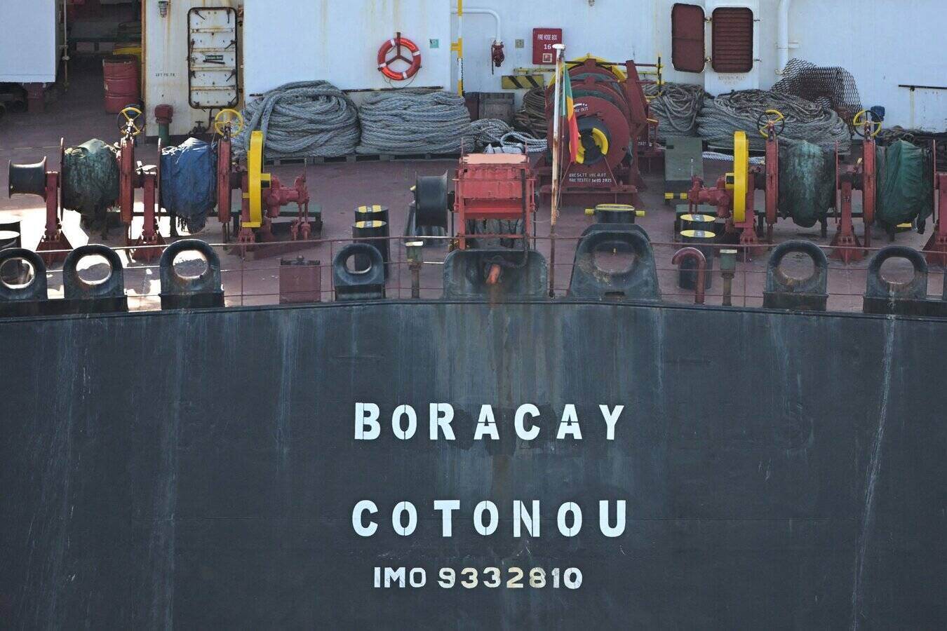 France has just sentenced the captain of the Boracay oil tanker. Photo: AFP