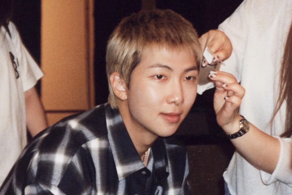 RM - leader of BTS. Photo: Lotte