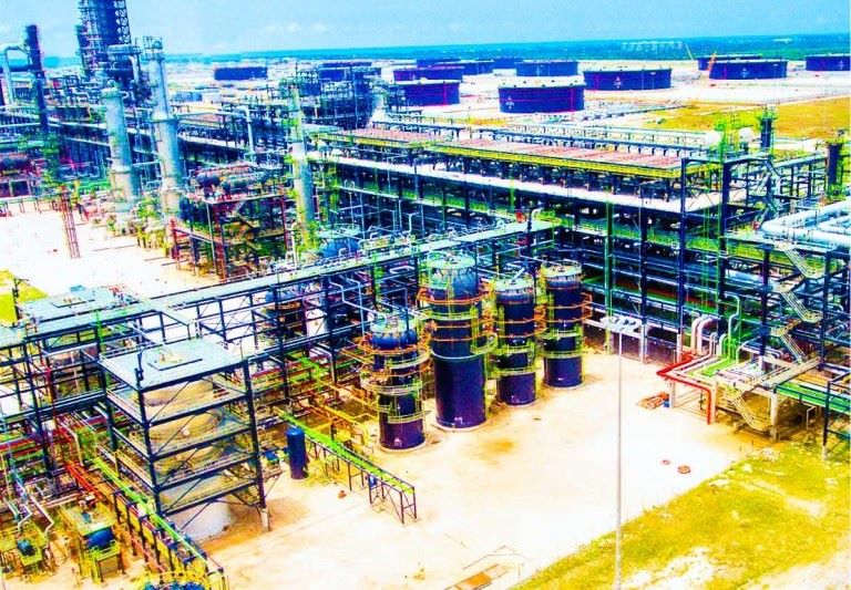 Dangote oil refinery said it is ready to expand oil and gas exports to the EU market. Photo: Dangote