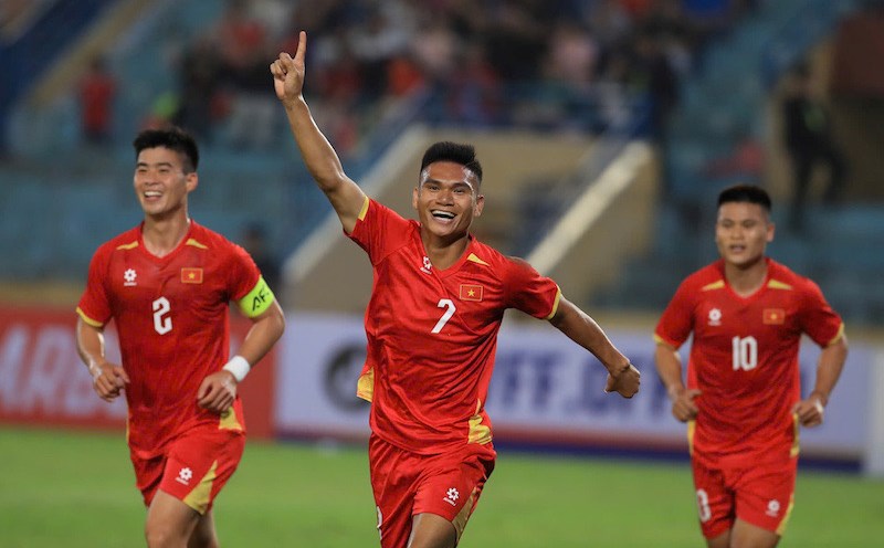 Pre-match statistics show that the Vietnamese team has an advantage when facing the Malaysian team. Photo: Minh Dan