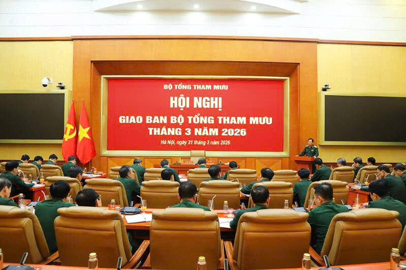 Toàn cảnh hội nghị. Ảnh: Bộ Quốc phòng