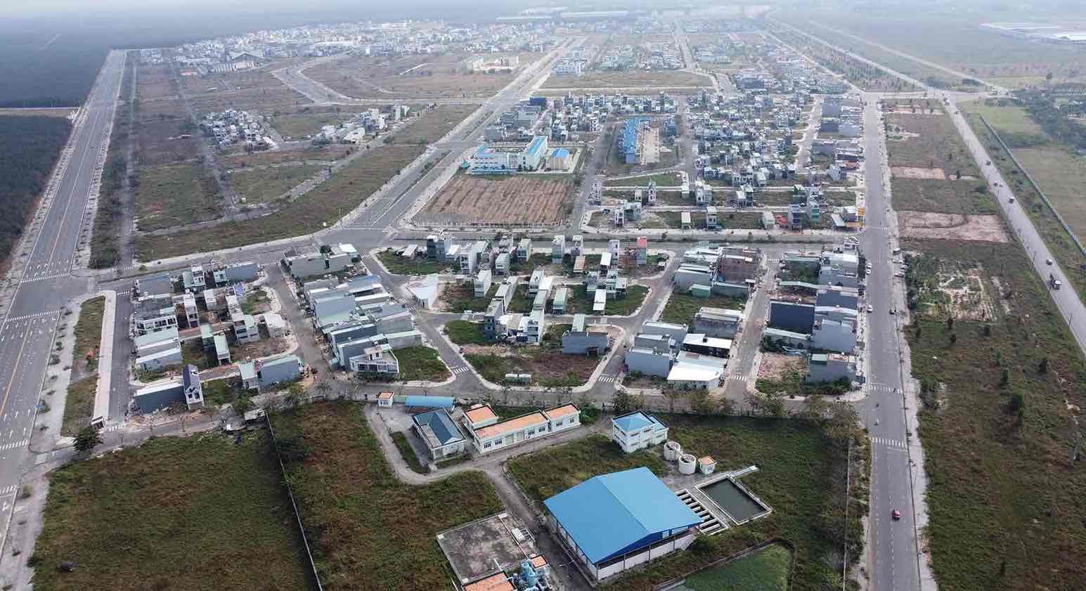 Khu tái định cư Lộc An - Bình Sơn gần sân bay Long Thành. Ảnh: HAC