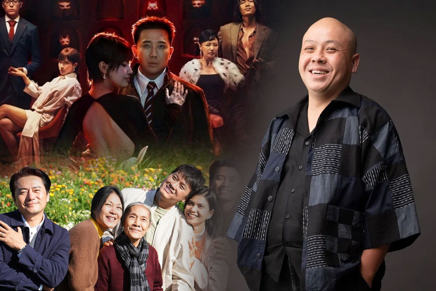 What did the director of "Thank you for staying up with me" say about Tran Thanh and Ly Hai's hundred-billion film