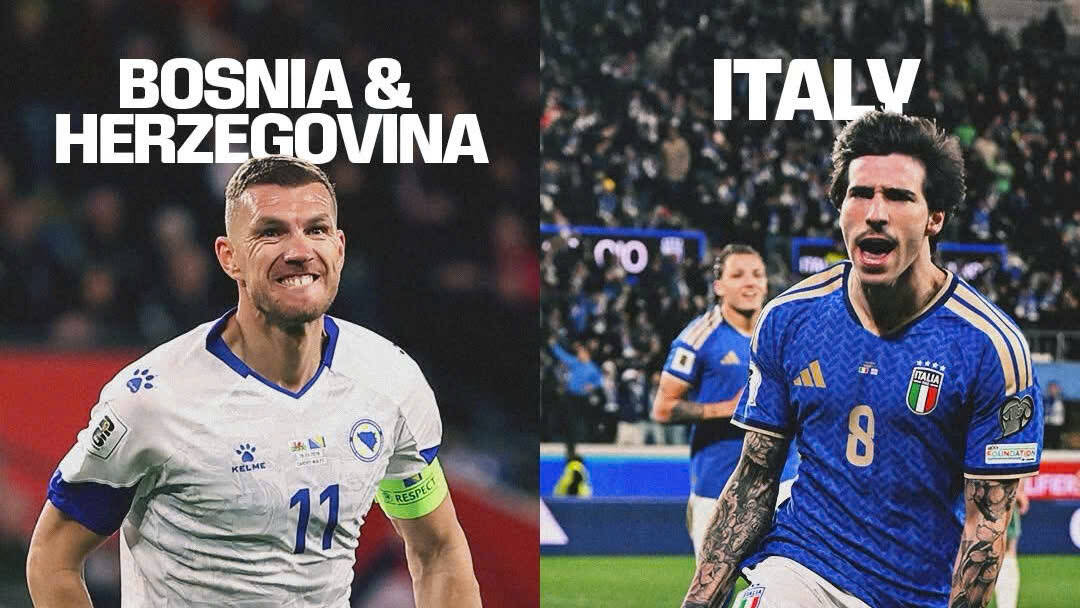 Link to watch Bosnia Herzegovina vs Italy live in the World Cup play-offs. Photo: FIFA World Cup