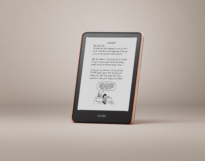 Máy đọc sách Amazon Kindle làm thay đổi cả một ngành xuất bản. Ảnh: Amazon.com