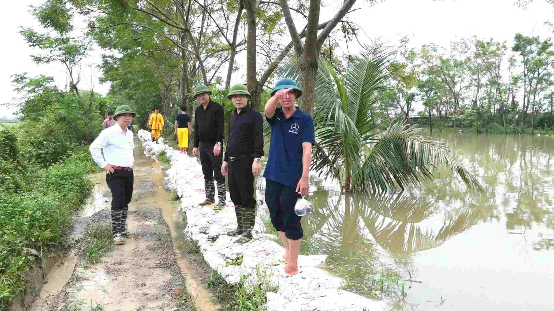 Yen Coc canal is an irrigation project in Thanh Oai commune, Hanoi. Photo: Anh Ngoc