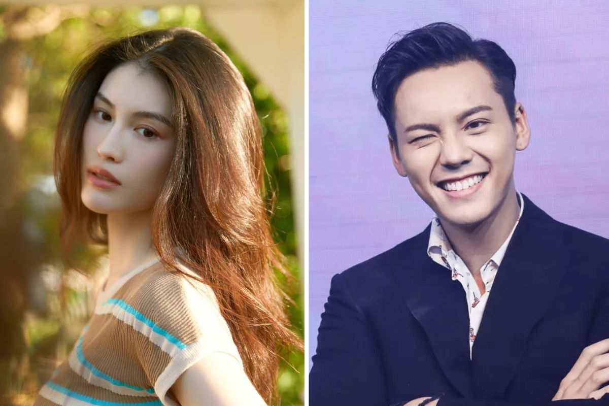 Supermodel Ha Tue and actor Tran Vy Dinh. Photo: Xinhua