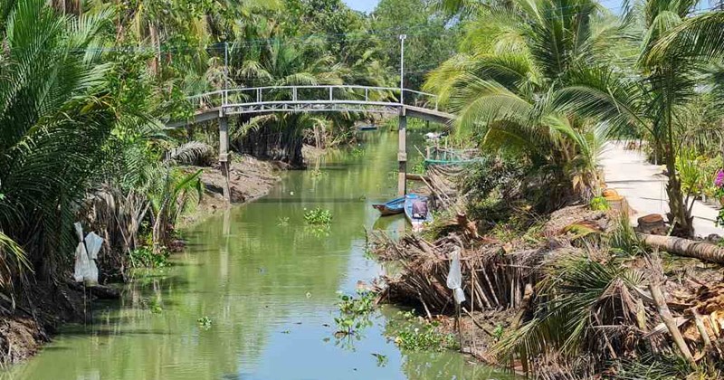 Cà Mau: Kênh rạch khô cạn, thiếu nước ngọt trầm trọng
