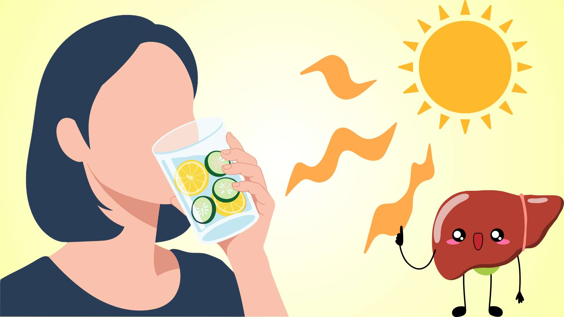 3 types of cooling drinks, easy to make for summer.