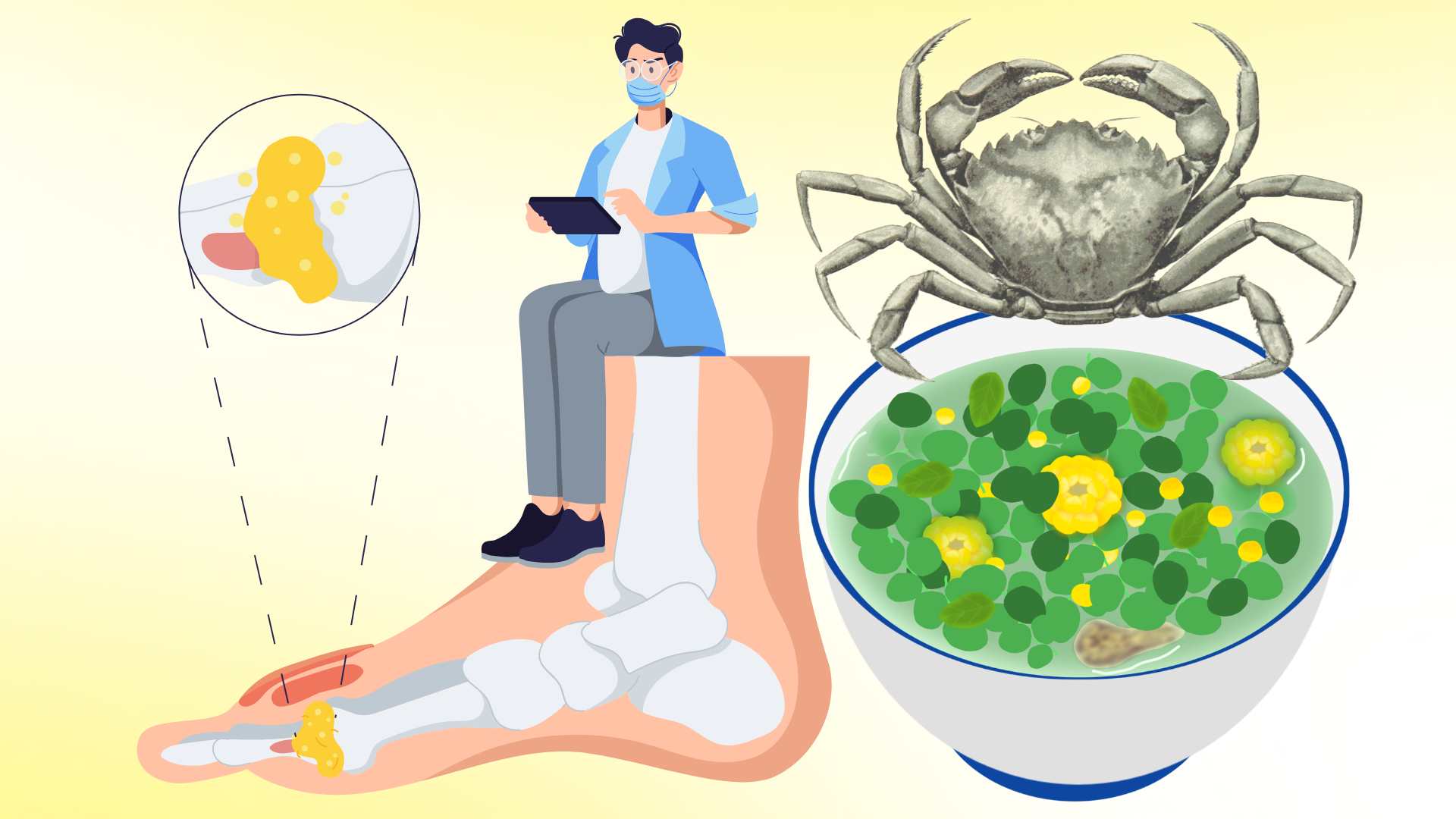 How to eat field crab soup that is both delicious and does not increase uric acid