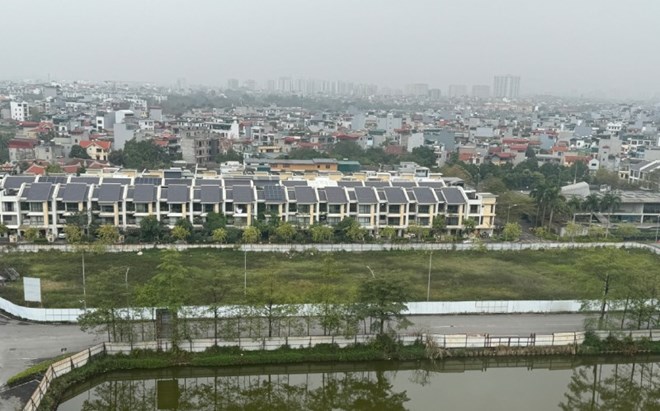 Long Bien Ward has summarized and reported to Hanoi City about the 88 Central project being slow to implement. Photo: PV Group