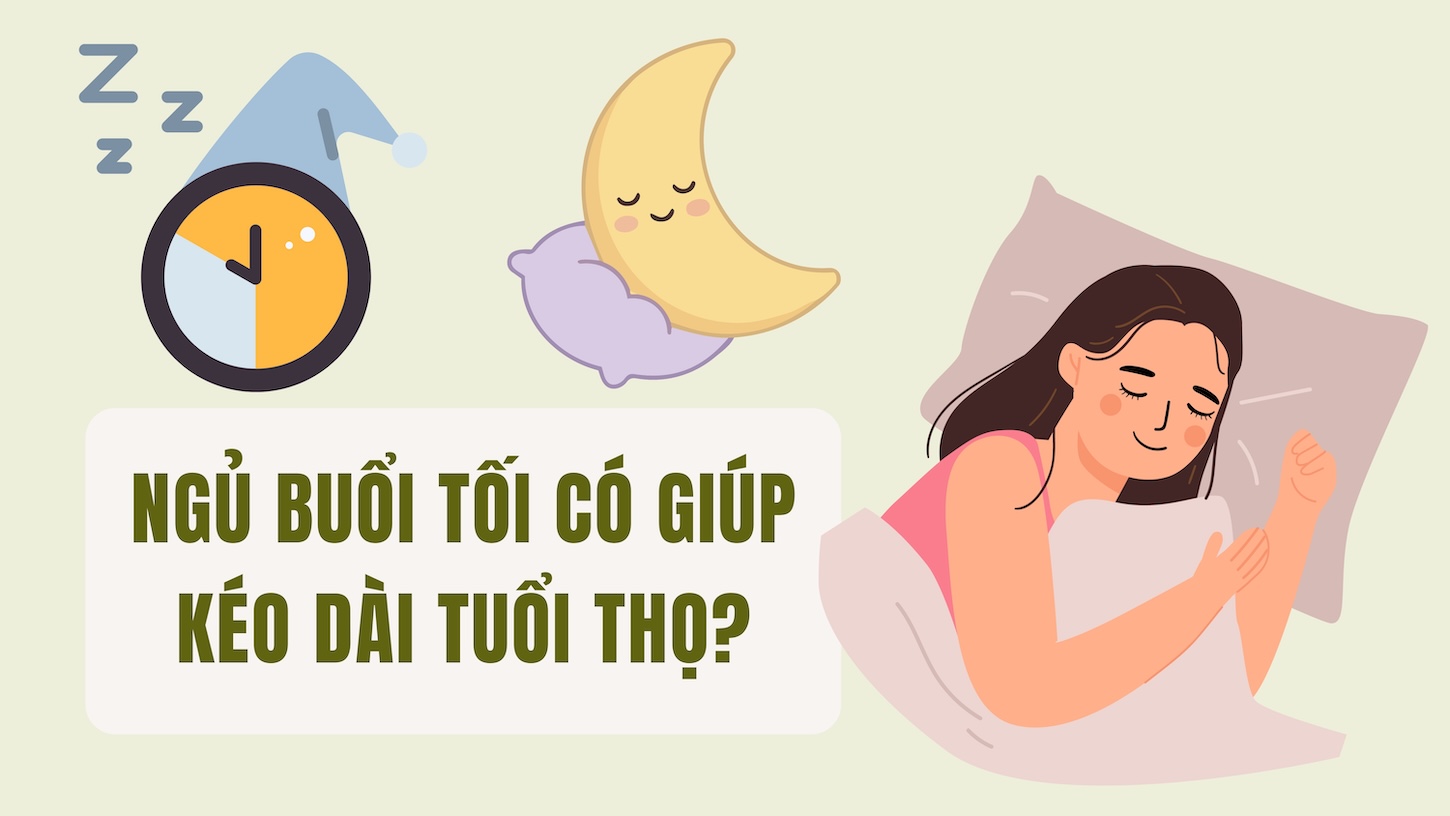 Does sleeping in the evening help prolong life?