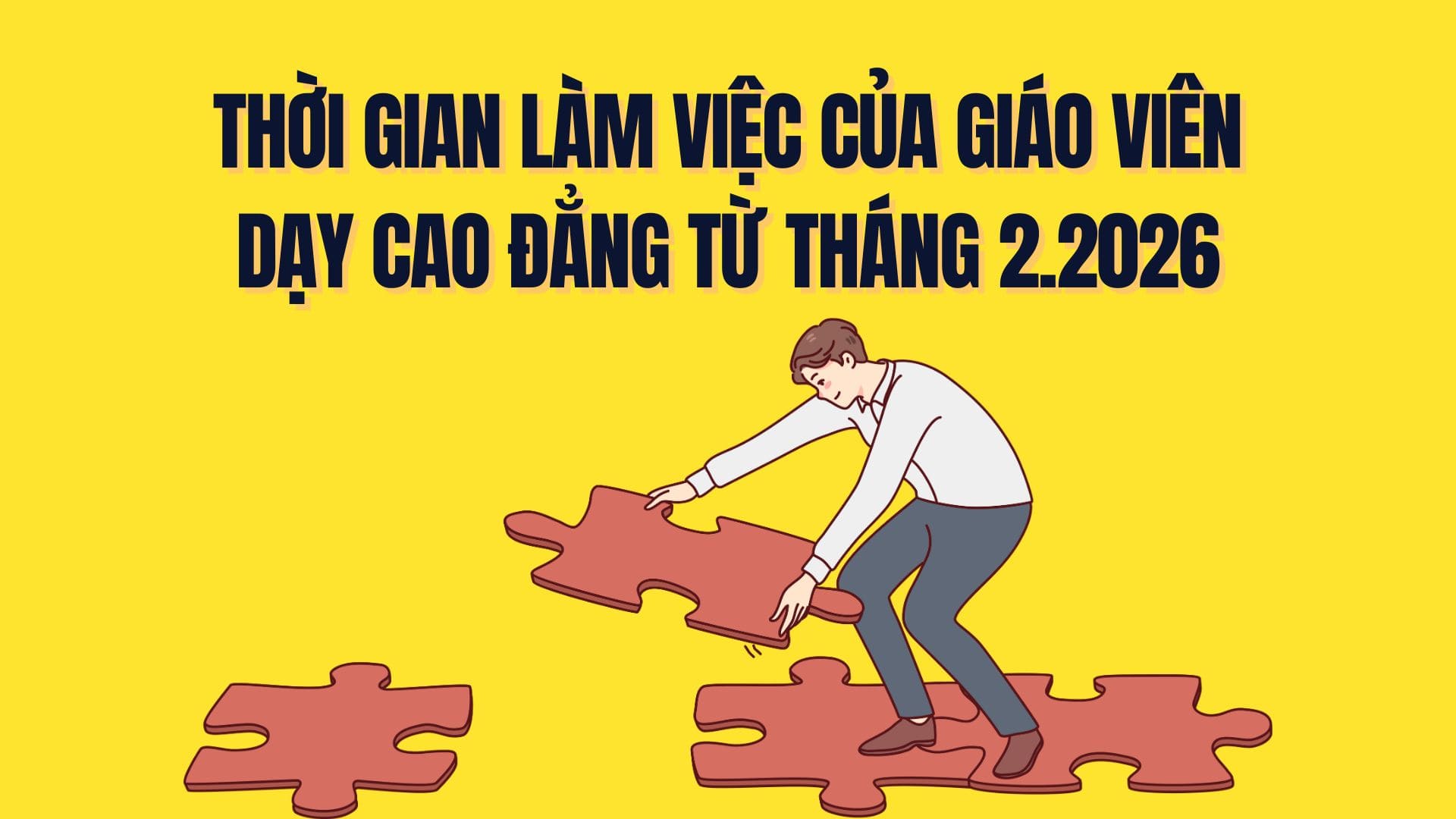 Tiempo de trabajo de los profesores universitarios a partir de febrero de 2026