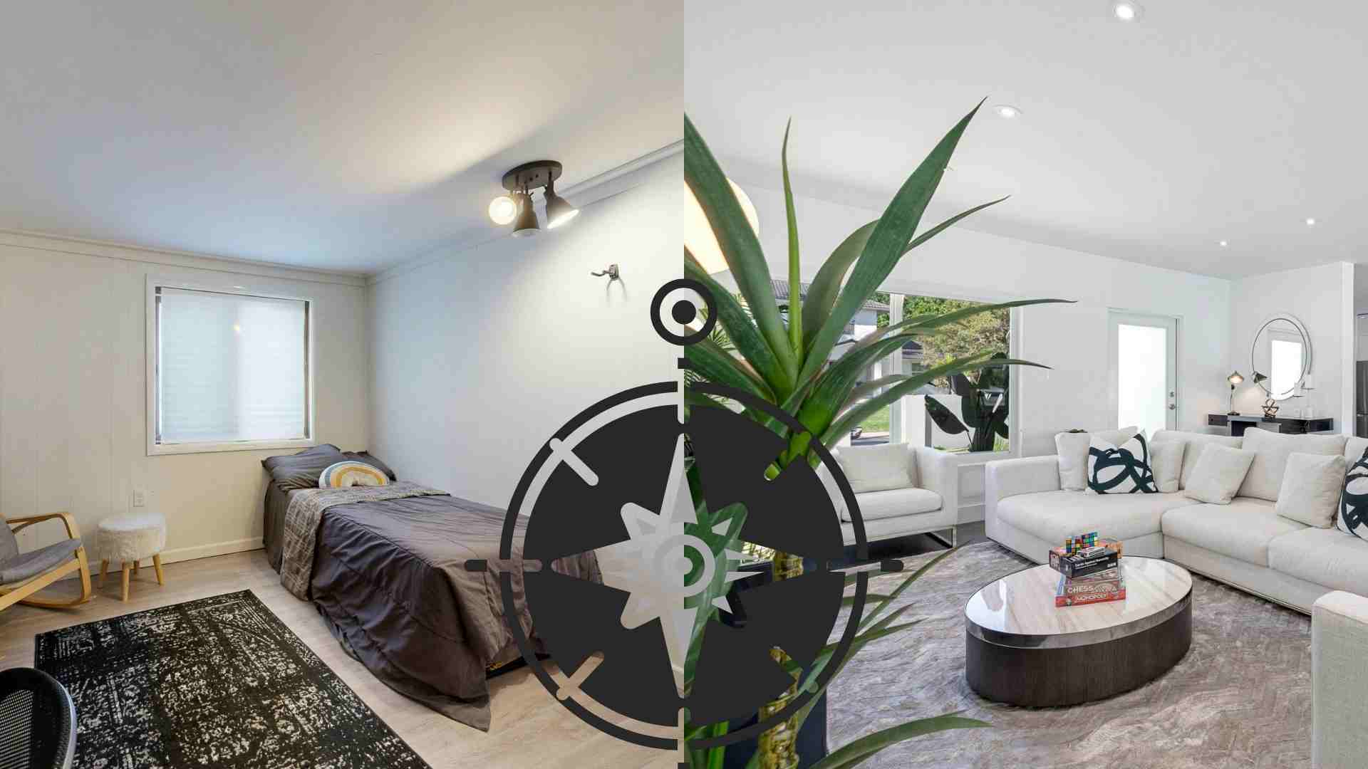 Design the living room - bedroom in the right direction so that the house is always bright and airy. Graphics: Ha May