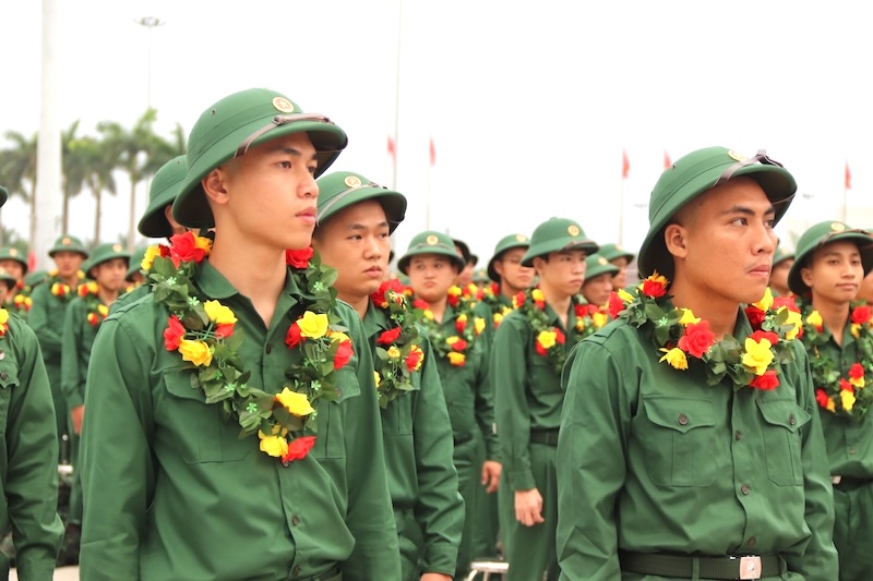 Toàn Quân khu có 19.900 thanh niên lên đường nhập ngũ năm 2026. Ảnh: Nguyễn Linh
