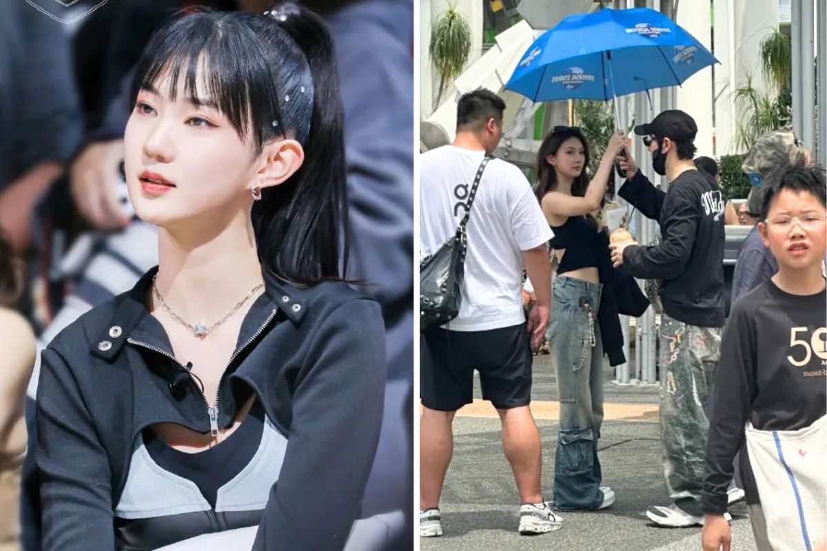 Hồ Nhiễm Nhi - cô gái đang vướng tin đồn hẹn hò Huỳnh Hiểu Minh. Ảnh: Xinhua