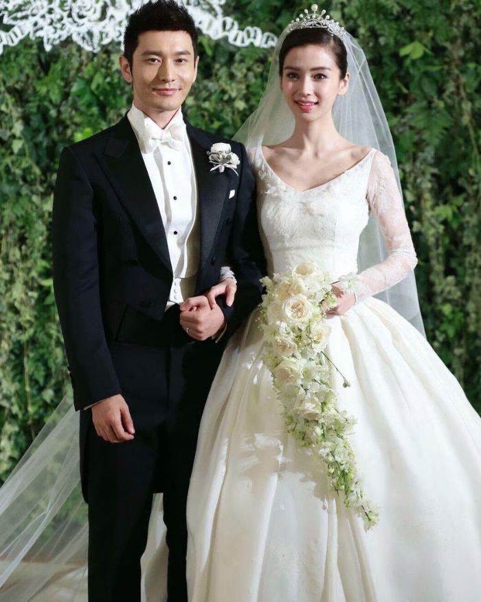 Cuộc hôn nhân đình đám của Huỳnh Hiểu Minh và Angelababy chỉ duy trì 7 năm. Ảnh: Xinhua